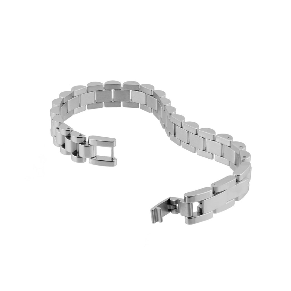 Silver Watch Band Bracelet