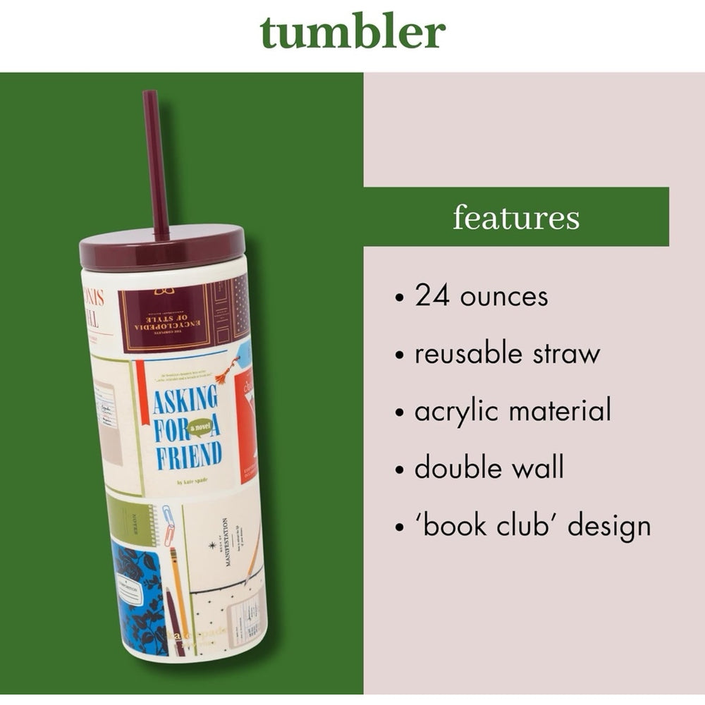 Book Club Tumbler
