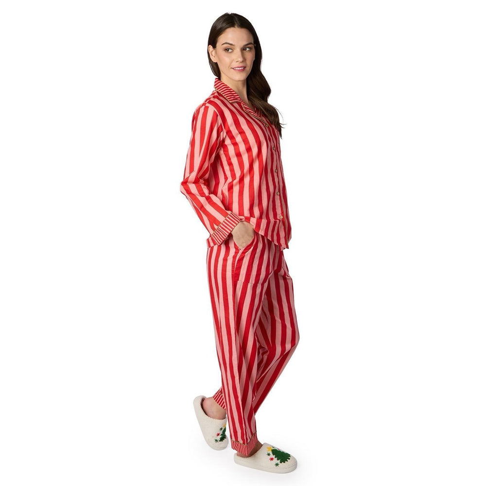 Peppermint Stripe Pajama Set