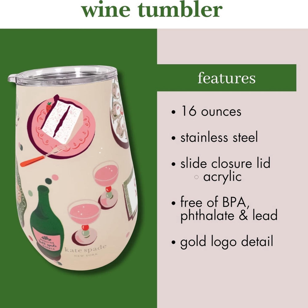 Festive PartyStainless Steel Wine Tumbler