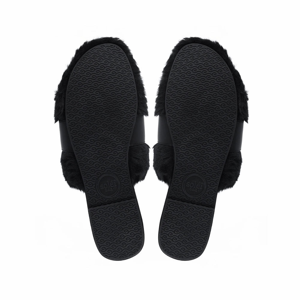 The Black Hanni Horsebit Buckle Slide