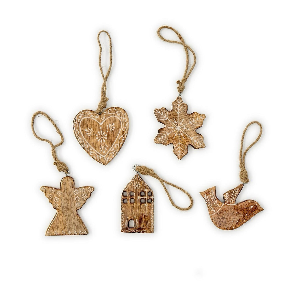 Sweet Season Hand-Crafted Wood Cookie Ornament