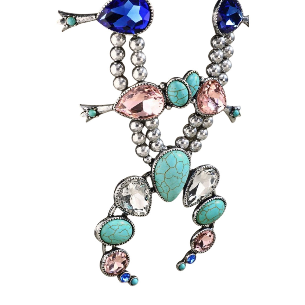 The Bailey Western Squash Blossom Necklace