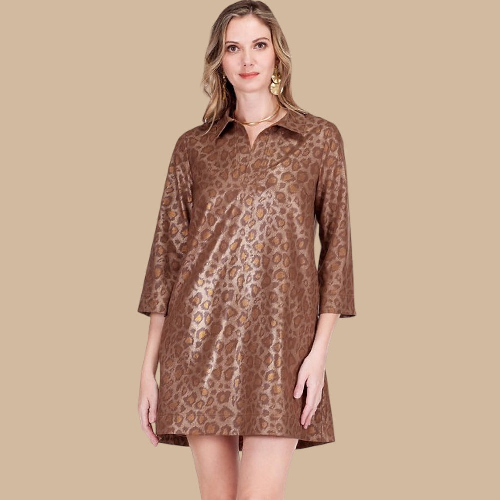 The Leopardess Elegance Dress