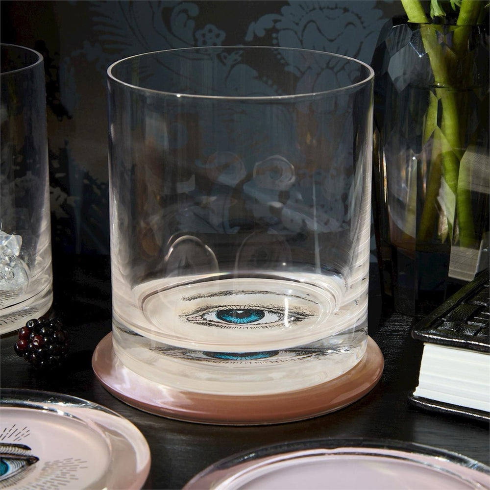 Vintage Eye Double Old Fashioned Glass
