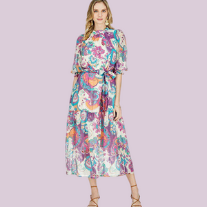 Fantasy Floral Maxi Dress