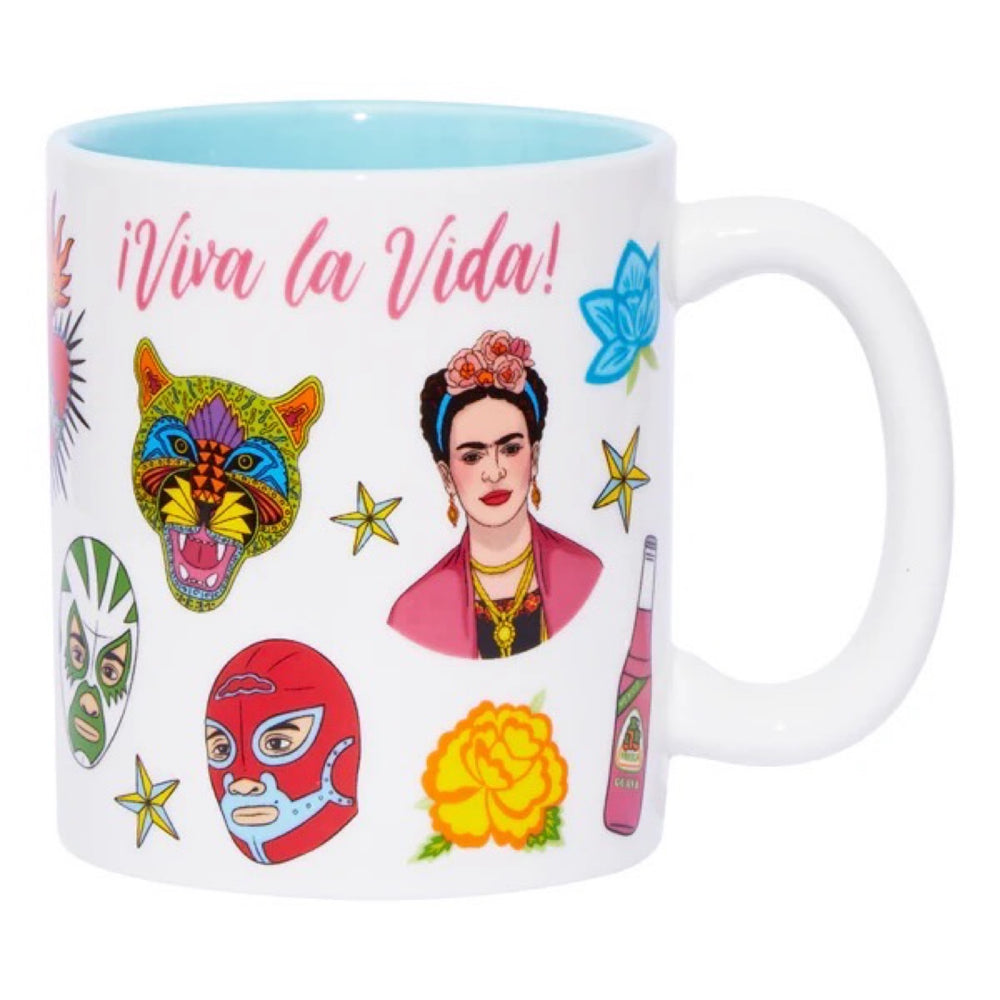 Viva la Vida Latina Collage Coffee Mug