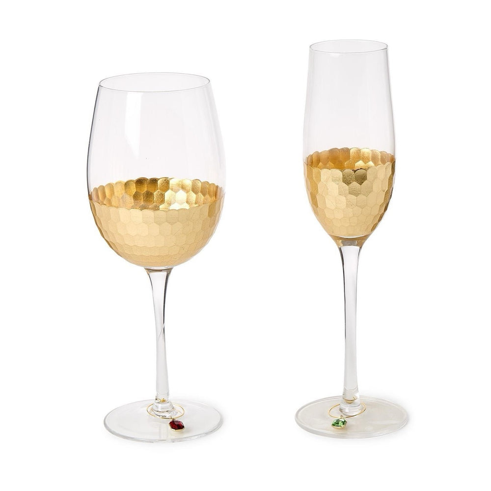 Bejeweled Glass Charms