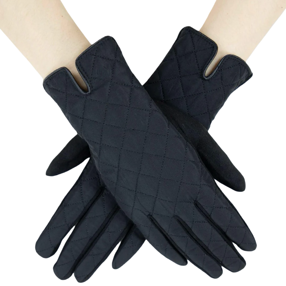 Quilted Solid Gloves