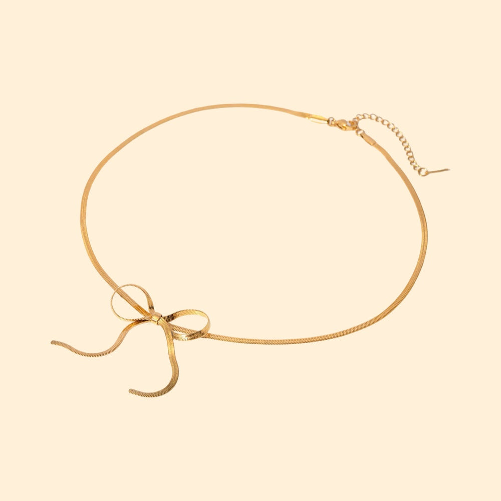 The Lily Bow Necklace