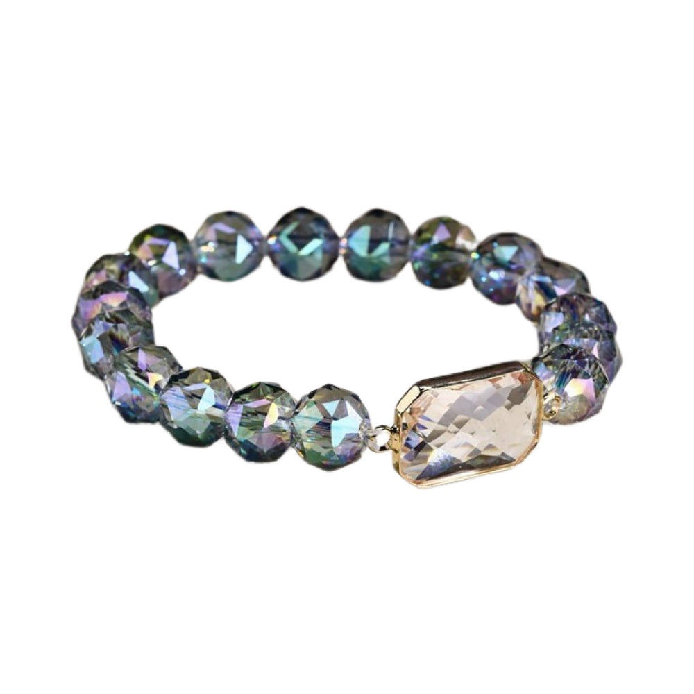 Crystal Stone Beaded Bracelet