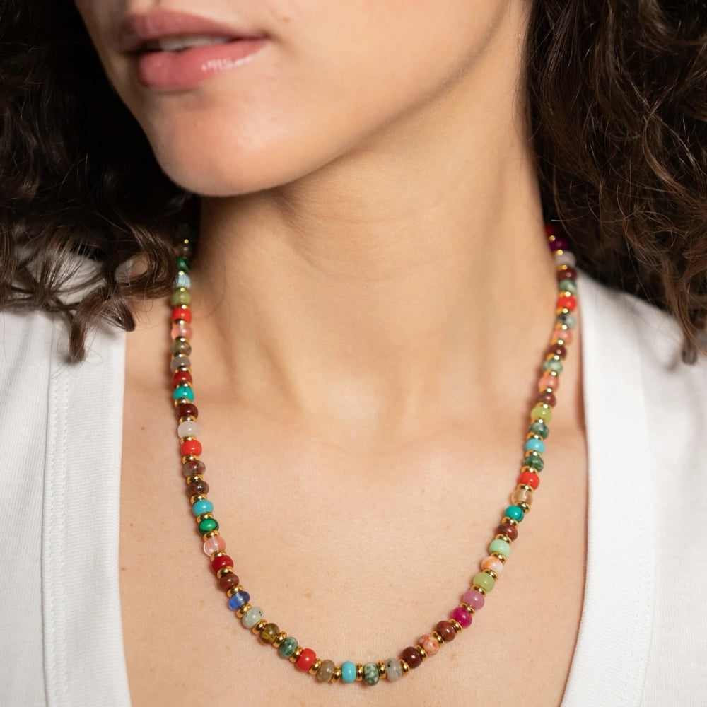 Gemstone Glow Necklace