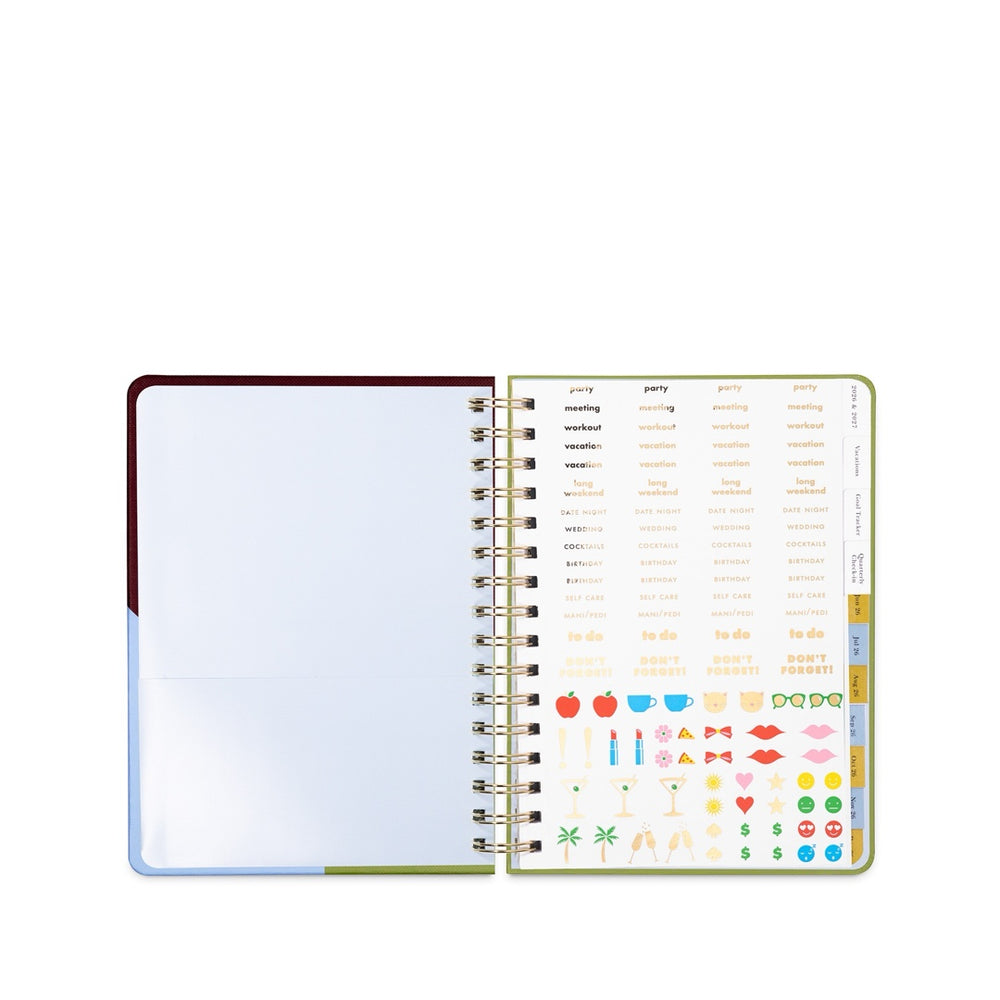 Book Club 12 Month Large Planner