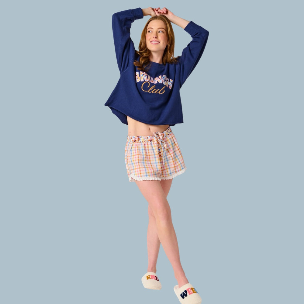 Gingham Boxer Shorts