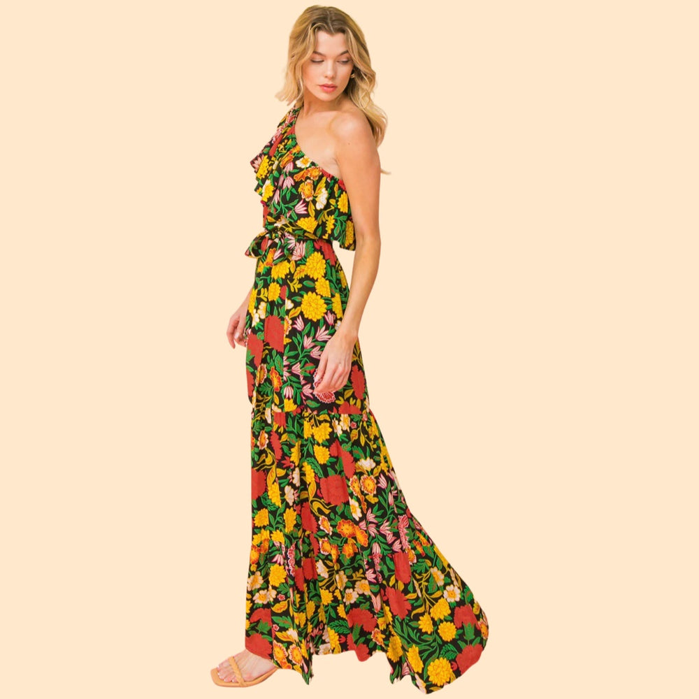 
            
                Load image into Gallery viewer, RUN THE GAME WOVEN MAXI DRESS
            
        