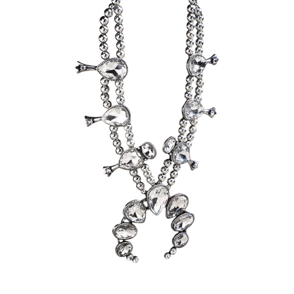 The Bailey Western Squash Blossom Necklace