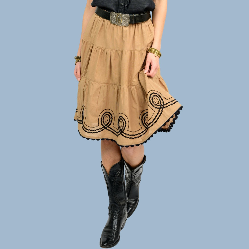 The Desert Dreamer Tiered Skirt