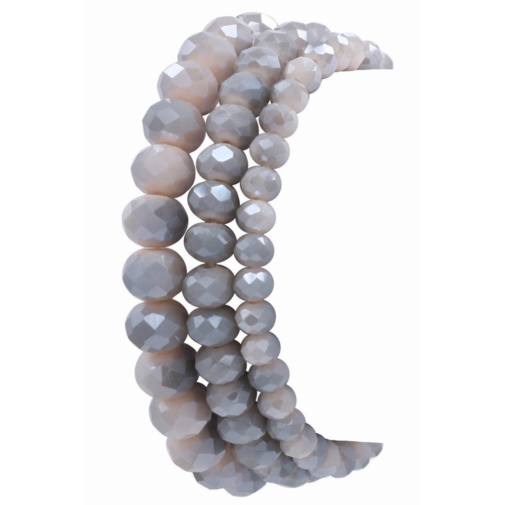 The Candace Faceted Bracelet Set