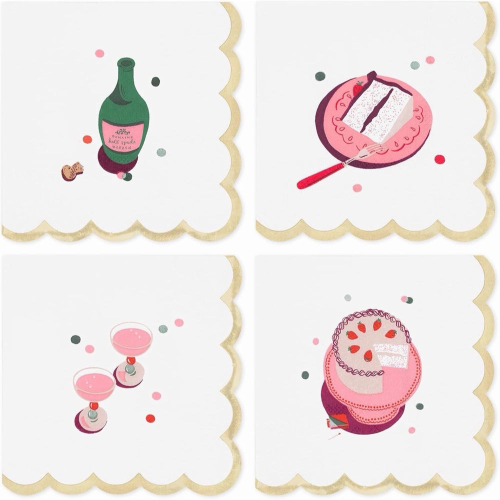 Festive Cocktail Napkins