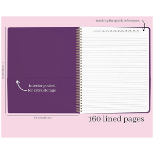 Great Expectations Large Spiral Notebook