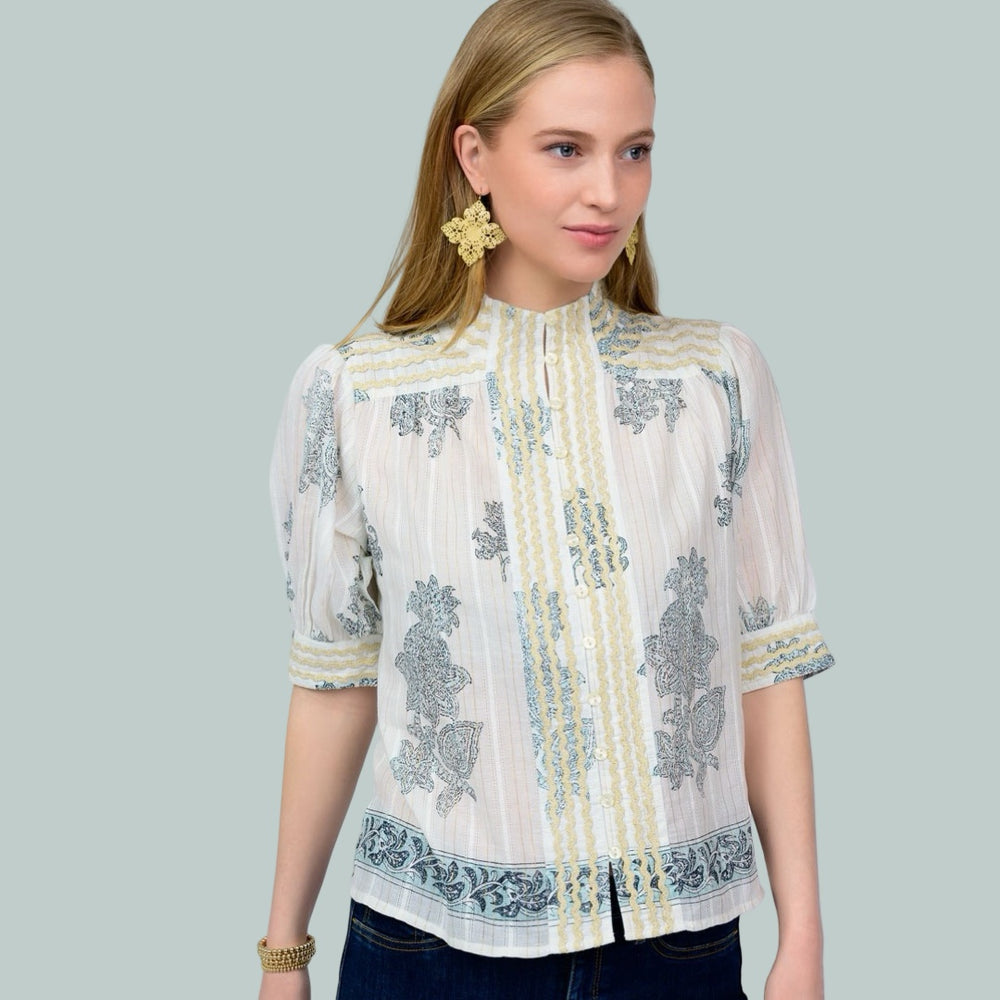 The Paisley Glow Top