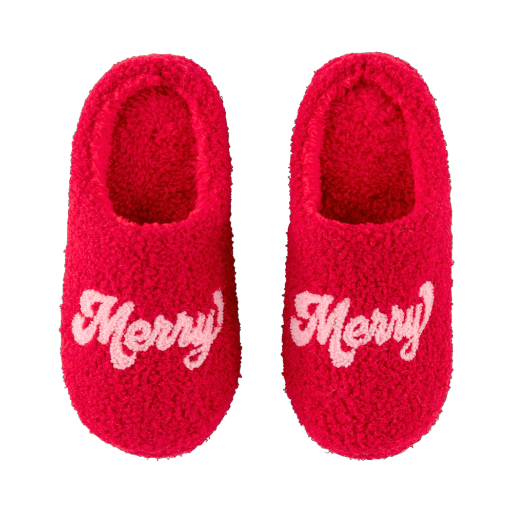 Merry Merry Slippers