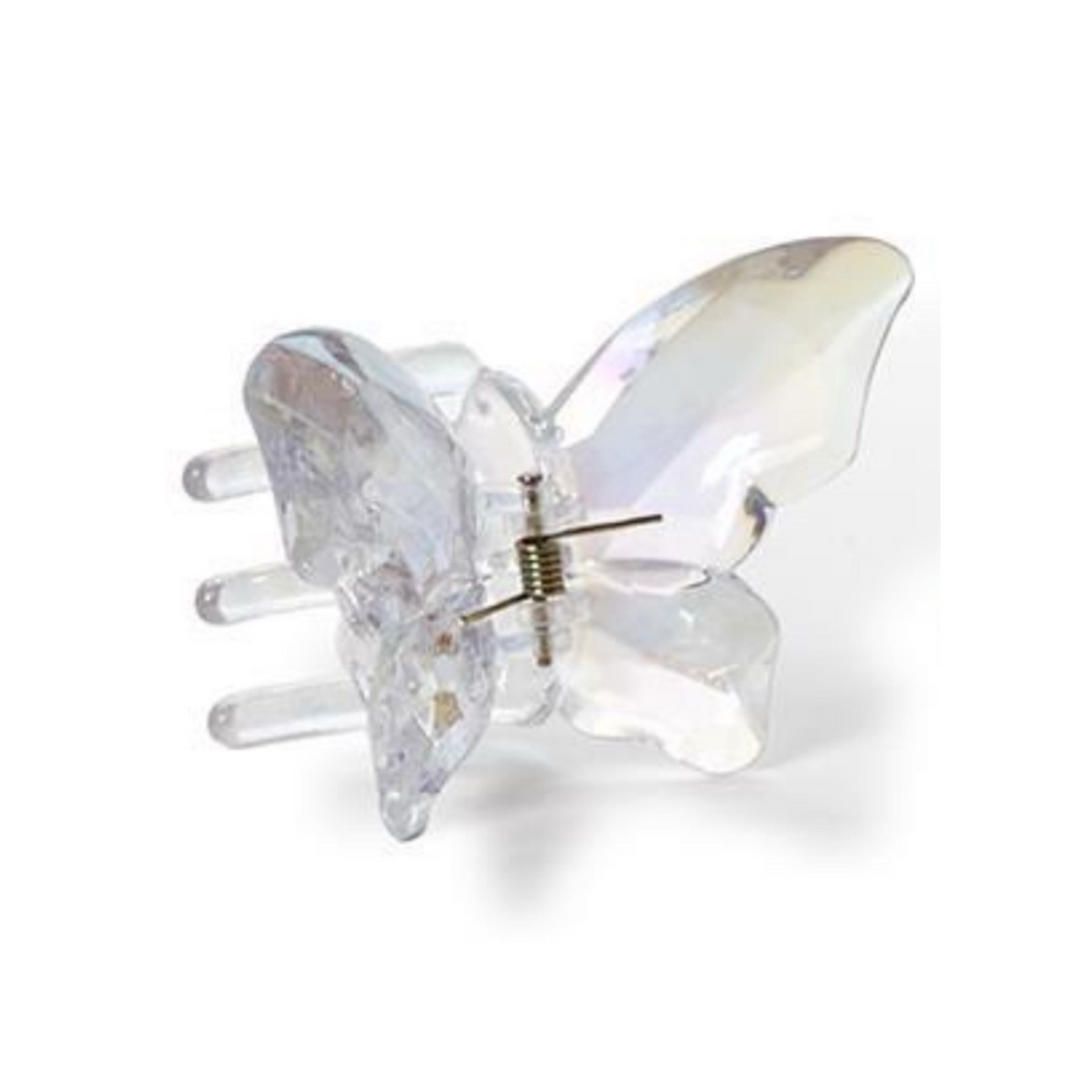 Iridescent Wings Butterfly Claw Hair Clip