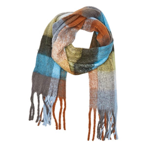 
            
                Load image into Gallery viewer, Colorful Plaid Scarf
            
        