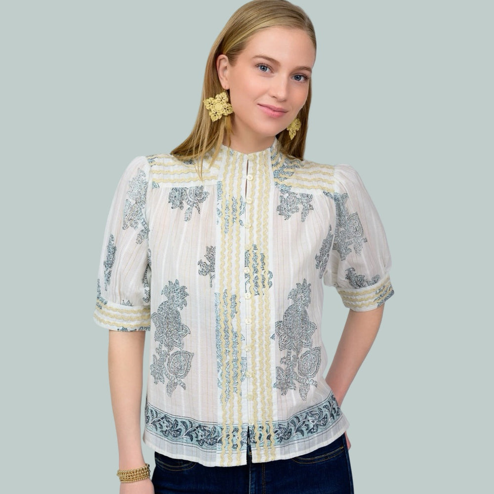 The Paisley Glow Top