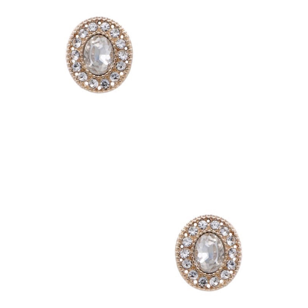 The Julissa Oval Stud Earrings