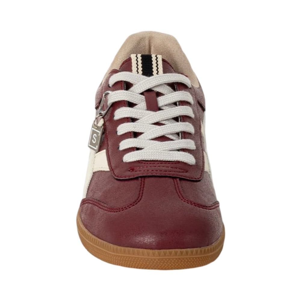 The Burgundy Sasha Sneaker