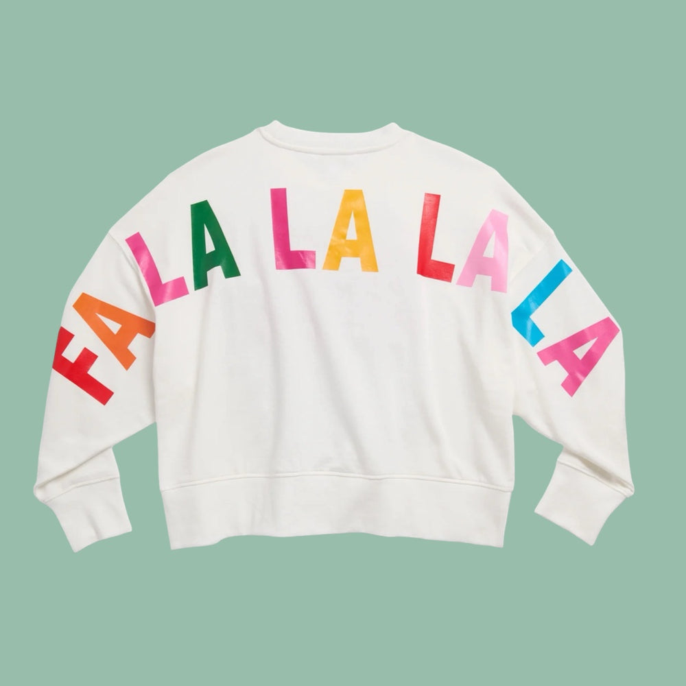 "'Tis The Season/Fa La La" Relaxed Sweatshirt