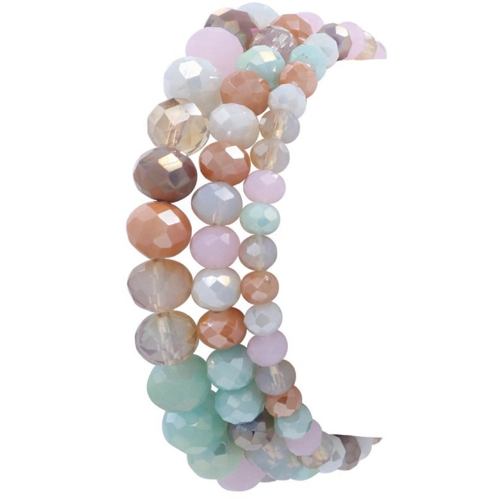 The Kaylyn Faceted Bracelet Set