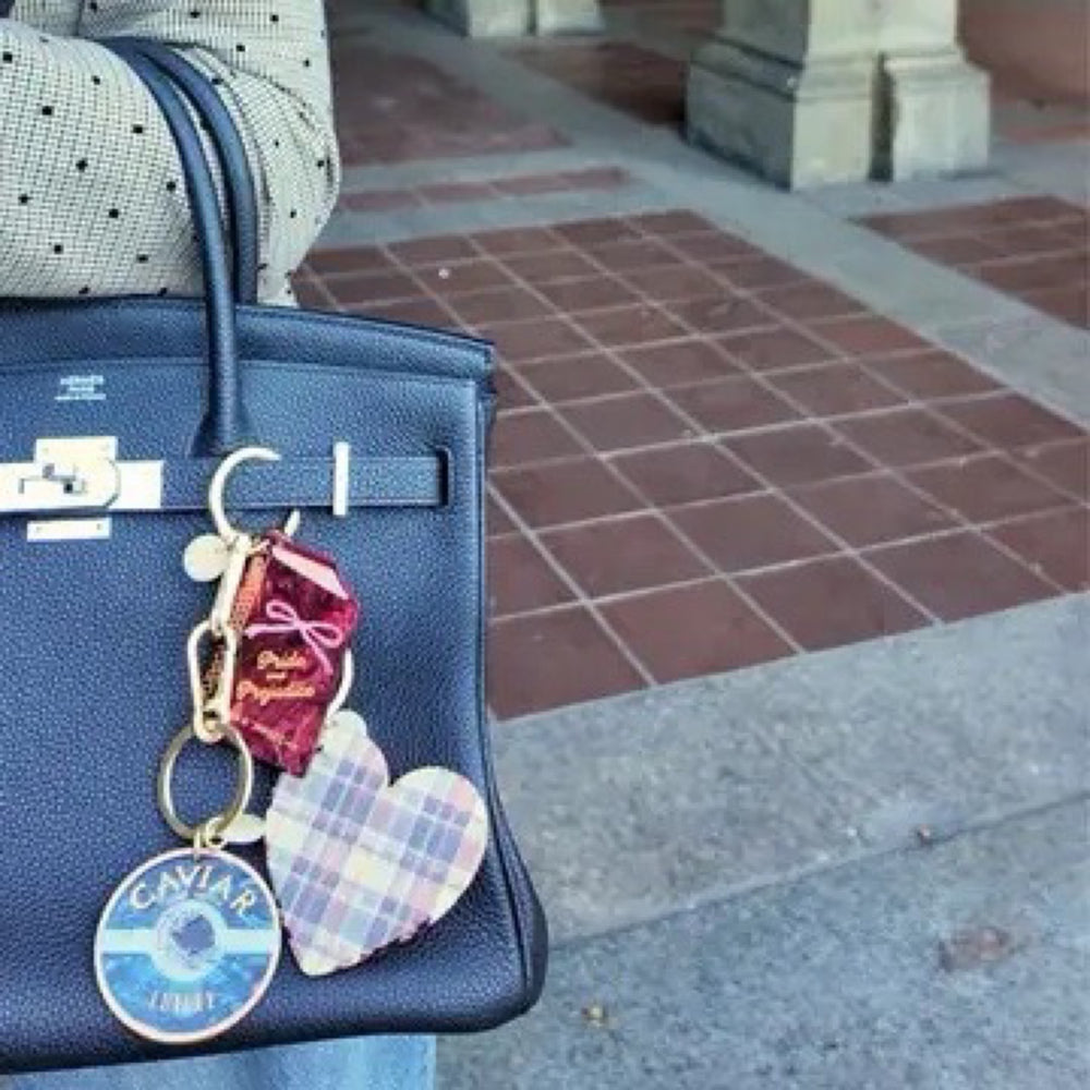 Caviar Bag Charm + Keychain