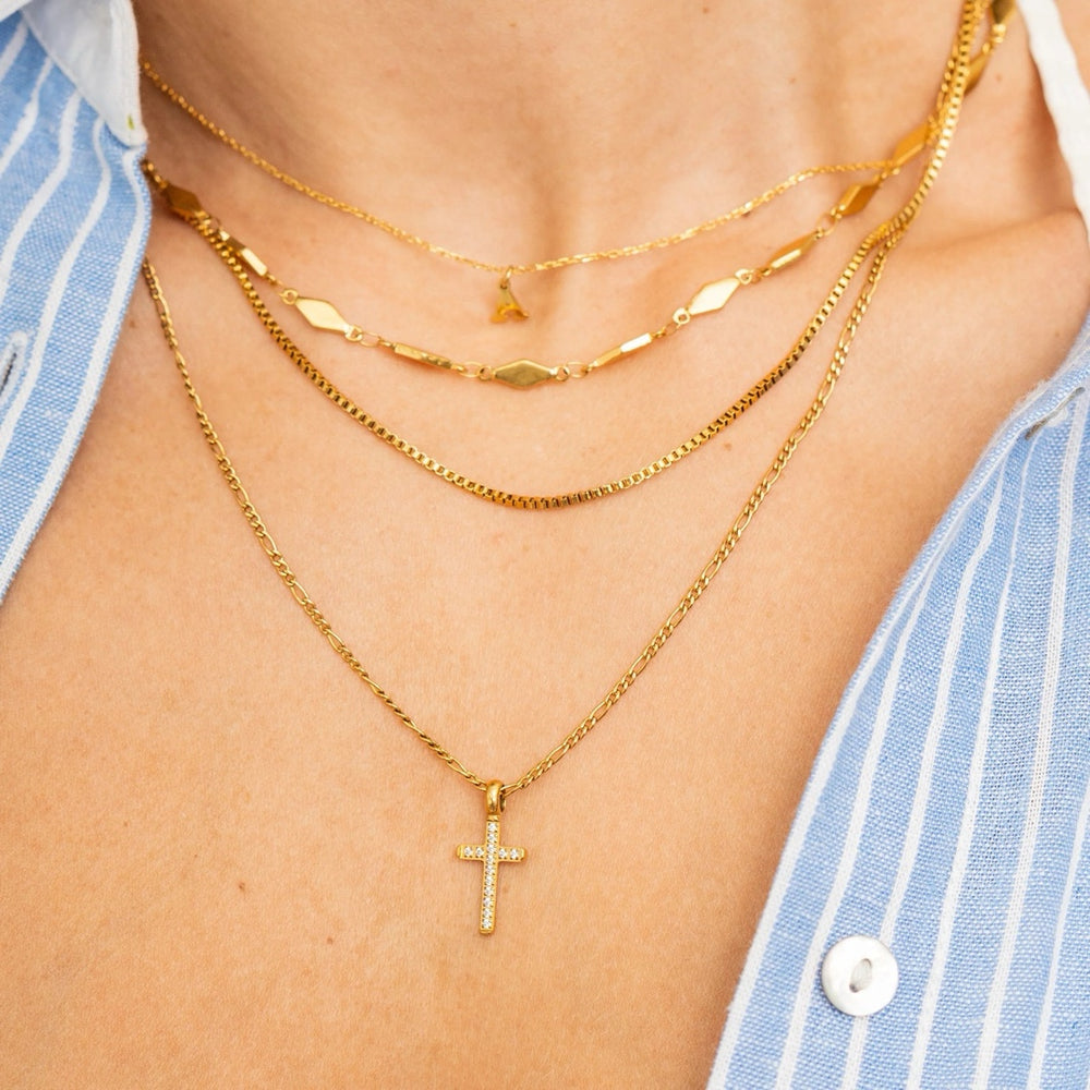 Diamond Cross Necklace