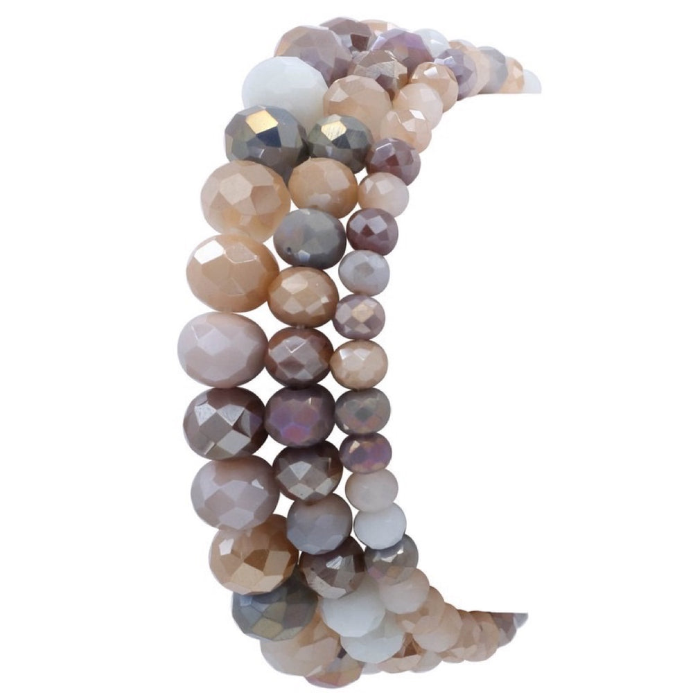 The Alexa Faceted Bracelet Set