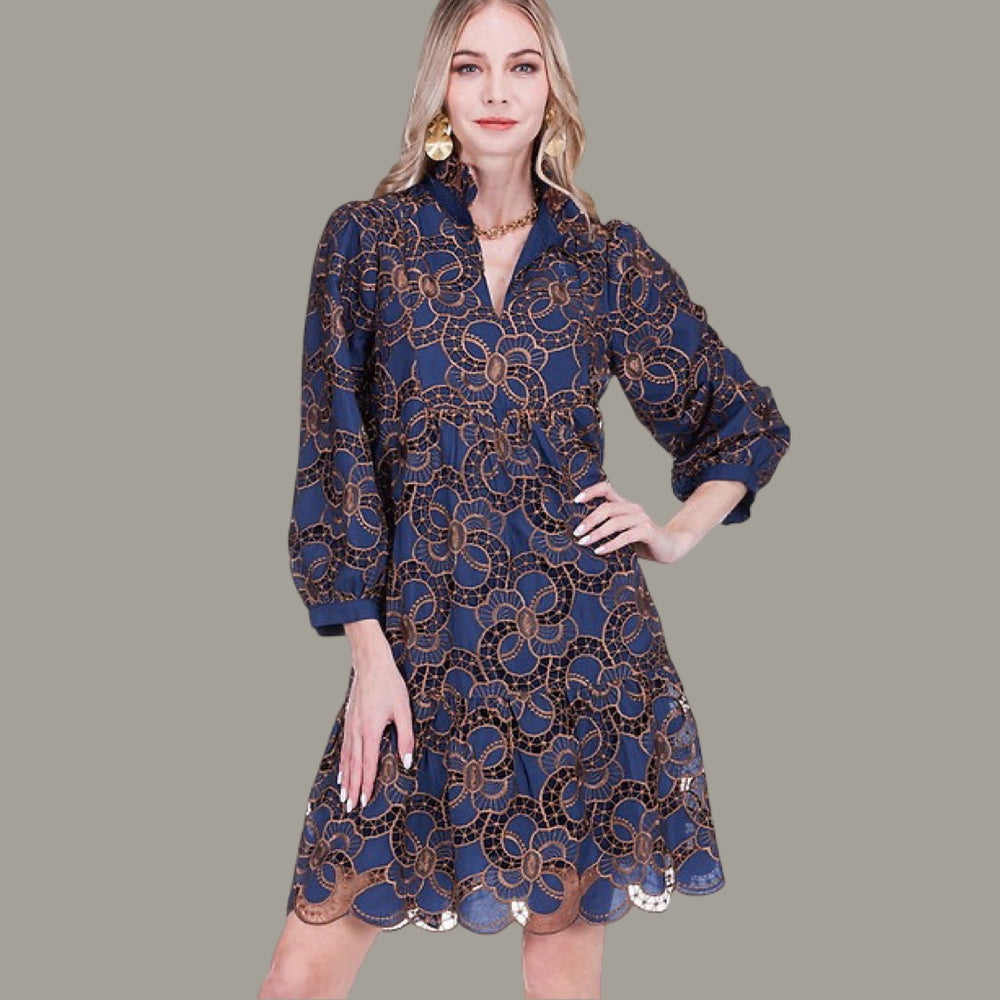 The Midnight Blue Empress Dress