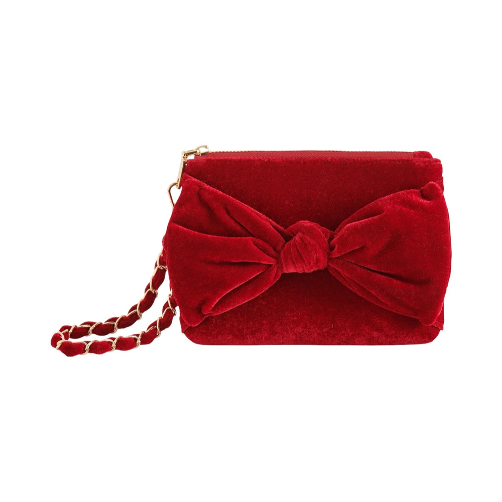 The Scarlet Bea Bow Wristlet