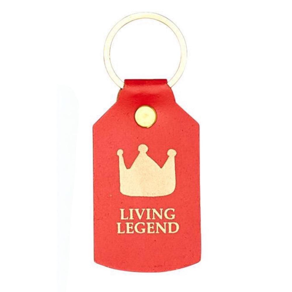 Poet and Painter Leather Keyring