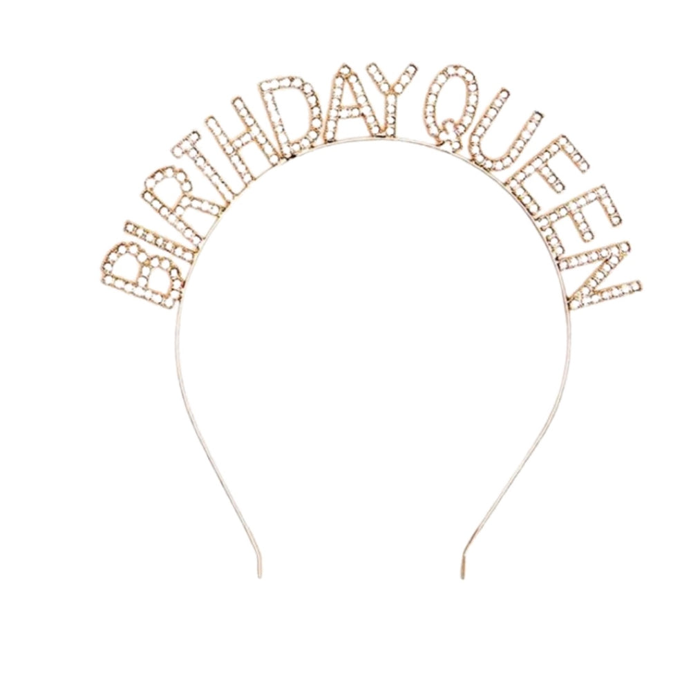 Birthday Rhinestone Headband