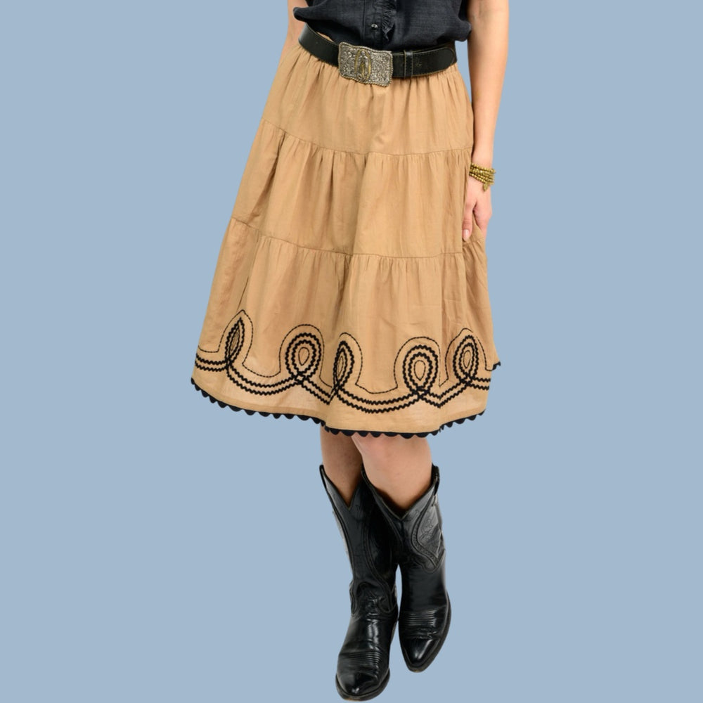 The Desert Dreamer Tiered Skirt