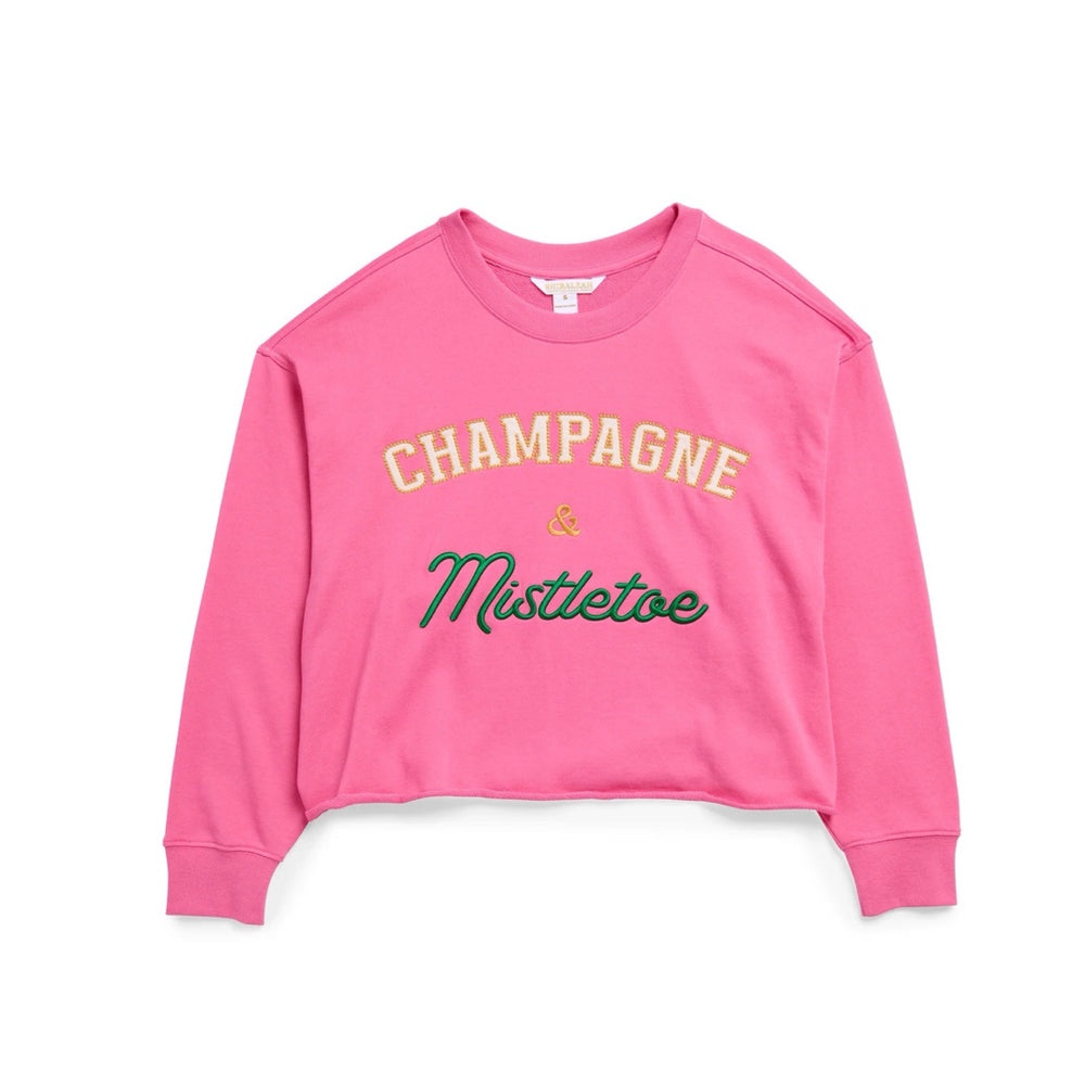 The Azalea "Champagne & Mistletoe" Lounge Sweatshirt