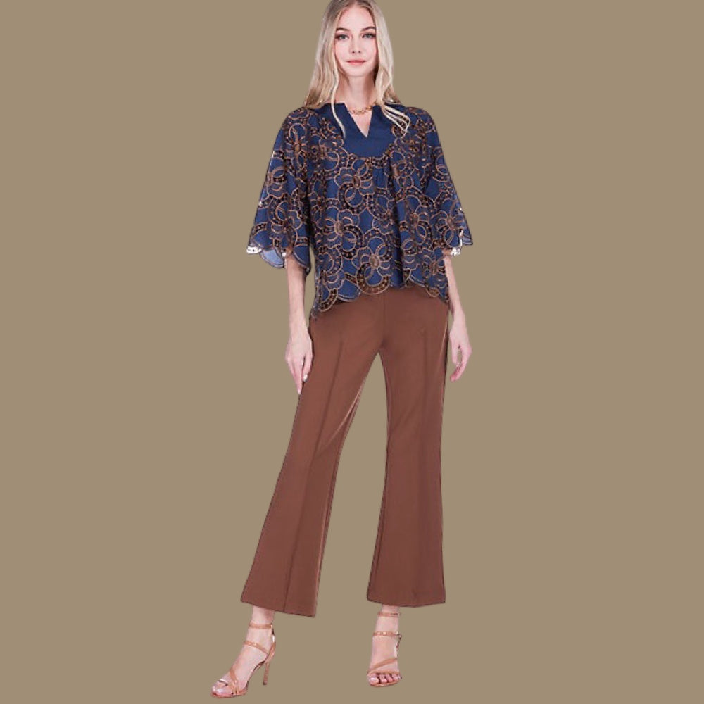 The Midnight Blue Empress Blouse