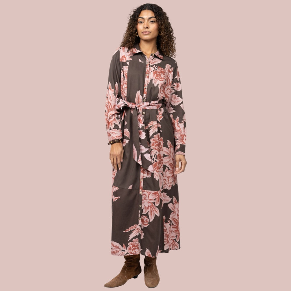 The Valentina Botanical Maxi Dress