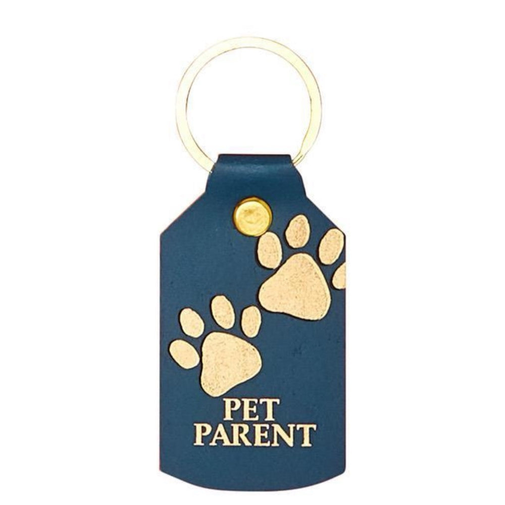 Poet and Painter Leather Keyring