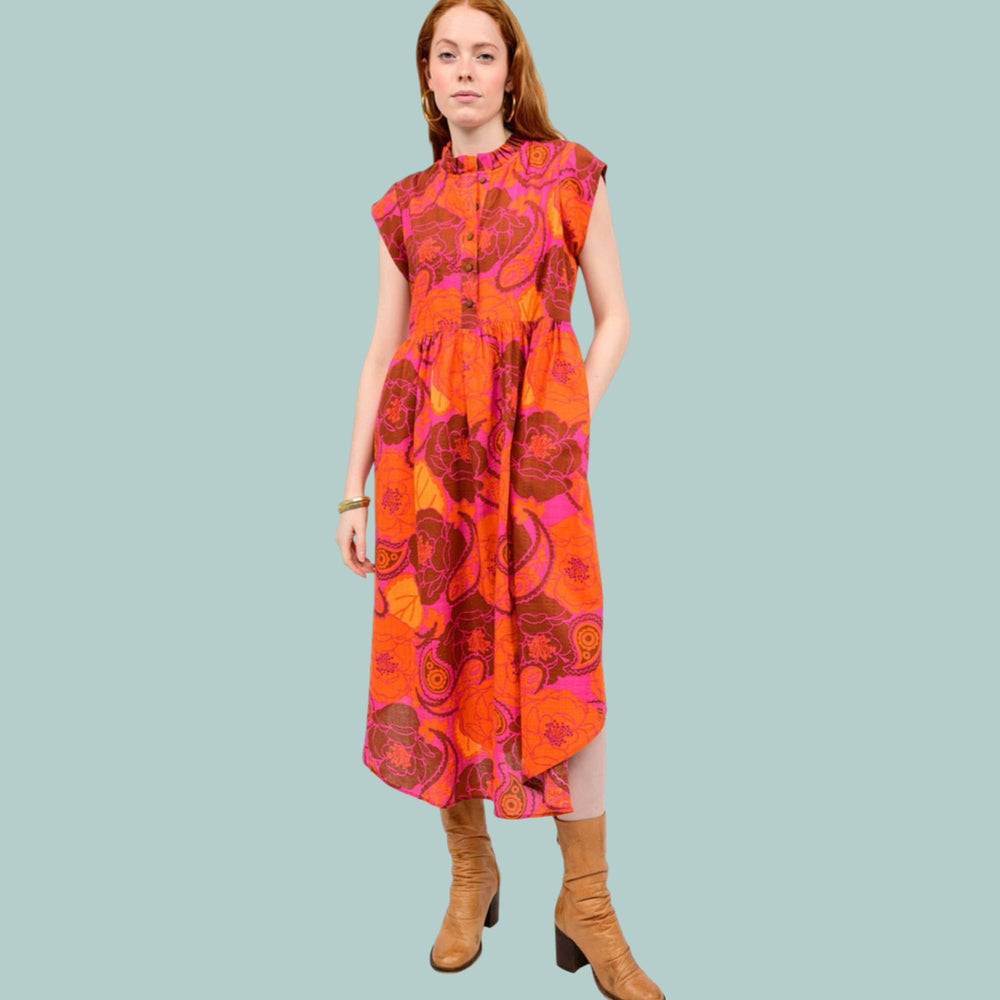 The Camellia In Bloom Dress