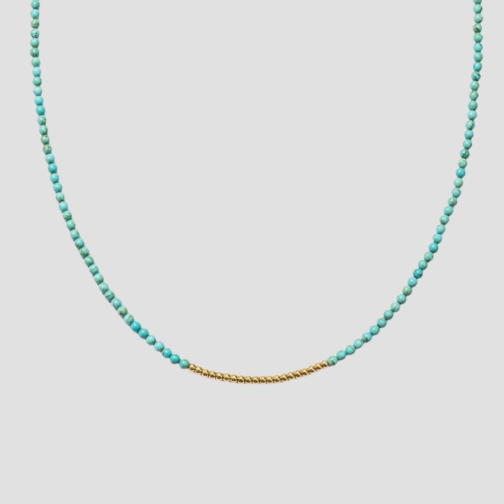 Turquoise Beaded Necklace