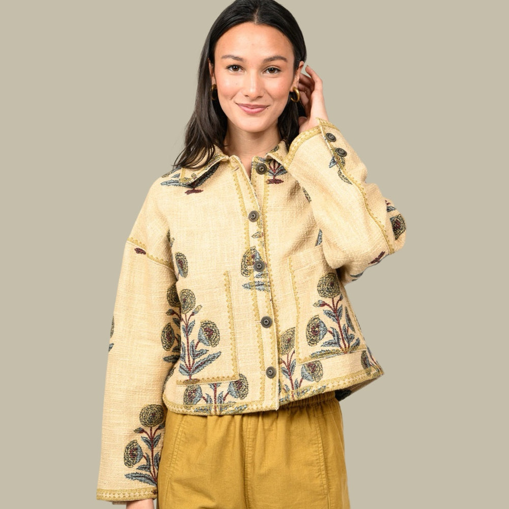 The Gilded Petal Jacket
