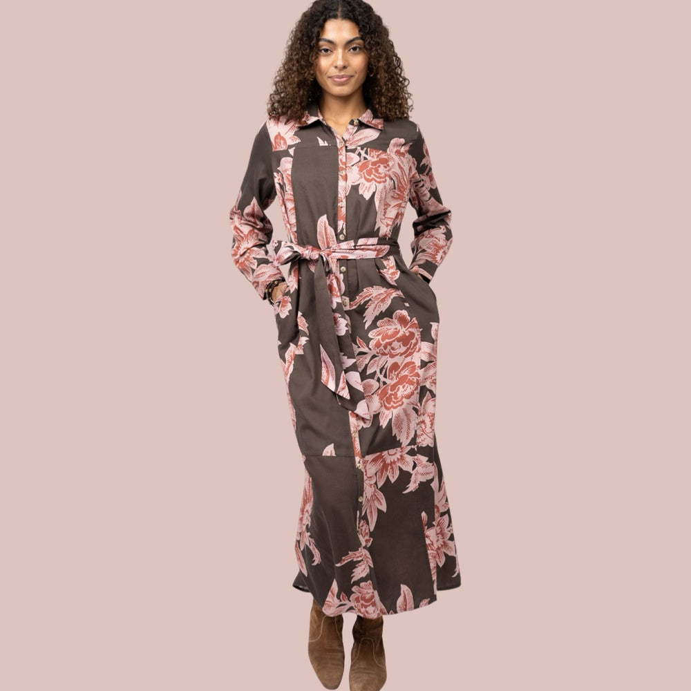 The Valentina Botanical Maxi Dress