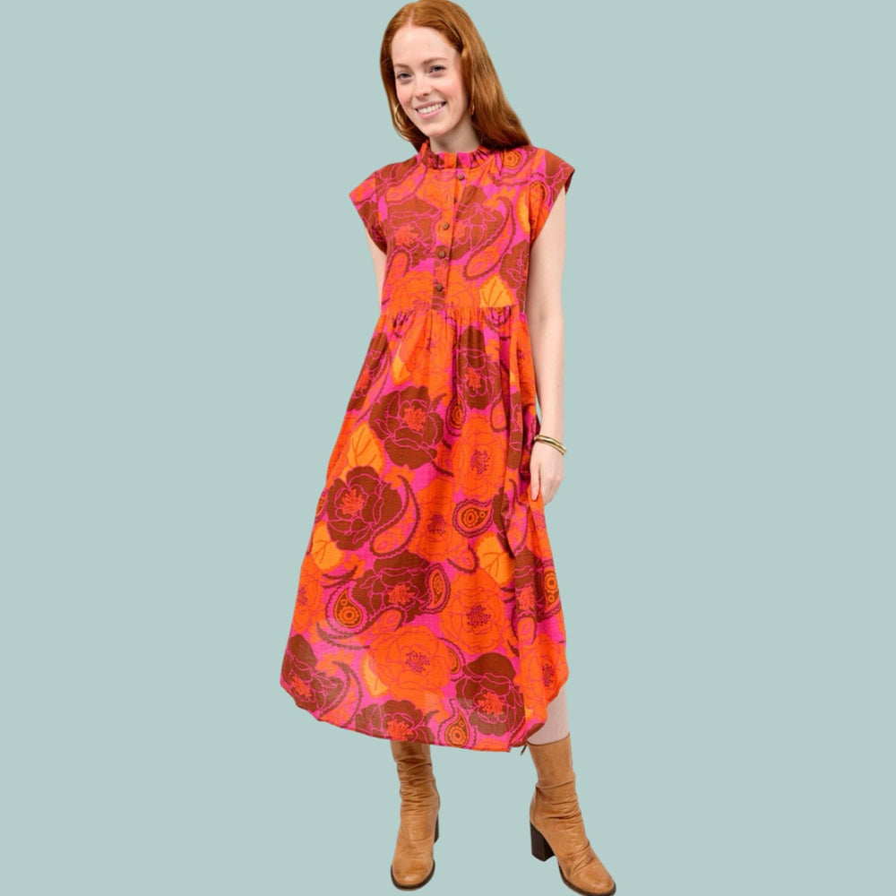 The Camellia In Bloom Dress